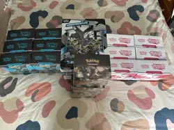Black Bolt & White Flare Bundle - ETBs, Binder Sets, x3 cases Mini Tins - Sealed - Image 2