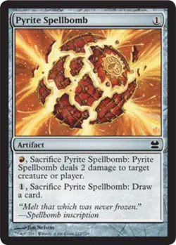 Pyrite Spellbomb -Foil Medium Play MTG Modern Masters - Image 1