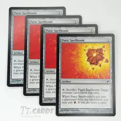 Panic Spellbomb x4 Playset 4x MTG Magic the Gathering Scars of Mirrodin SOM - Image 1