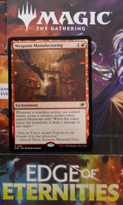 MTG EOE: Weapons Manufacturing (Enchantment) Edge of Eternities Regular 0168 - Image 1