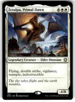 Zetalpa, Primal Dawn Commander: Dominaria United Regular MTG - Image 1