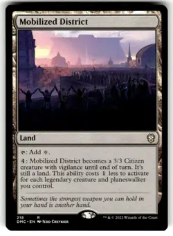 Mobilized District War of the Spark Regular MTG - Image 1