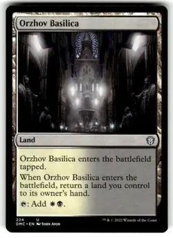 Orzhov Basilica Commander: Dominaria United Regular MTG - Image 1