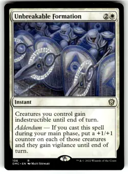 Unbreakable Formation Commander: Dominaria United Regular MTG - Image 1