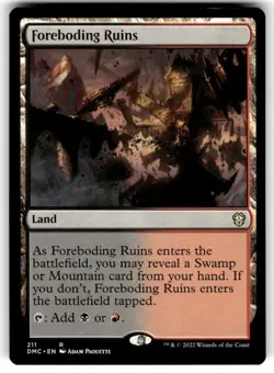Foreboding Ruins Commander: Dominaria United Regular MTG - Image 1