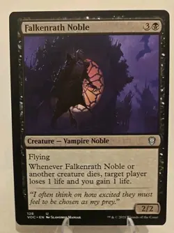 Falkenrath Noble MTG Commander: Innistrad: Crimson Vow Regular - Image 1