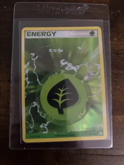 Pokemon TCG - Grass Energy 105/110 - Ex Holon Phantoms - Holo Rare MINT - Image 1