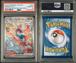 PSA 10 !! Greninja ex 214/167 SIR Pokemon TCG 2024 “Twilight Masquerade” - Image 3