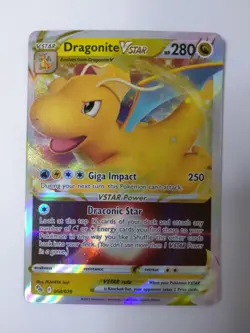 Dragonite VSTAR Ultra Rare Holo NM | Pokemon Go 2022 - Image 1