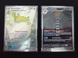 Pokemon TCG Gothitelle SVP 211 & Reuniclus 212 Scarlet & Violet Promo Black Star - Image 1