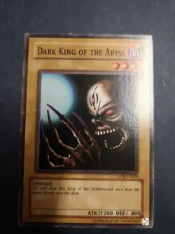 Yugioh: DARK KING OF THE ABYSS [LOB-EN020] - [Common] - [Unlimited Edition] - Image 1