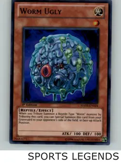 Yugioh holo Worm Ugly HA03-EN024 - Image 1