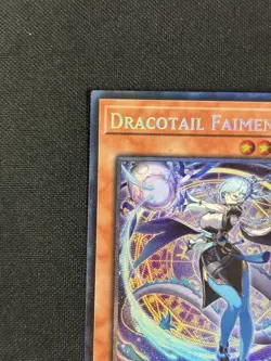 Dracotail Faimena JUSH-EN002 Collector's Rare 1st Ed YuGiOh Card - Image 2