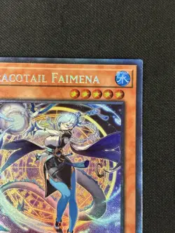 Dracotail Faimena JUSH-EN002 Collector's Rare 1st Ed YuGiOh Card - Image 3