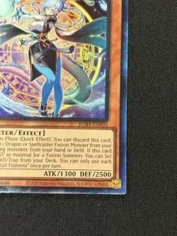Dracotail Faimena JUSH-EN002 Collector's Rare 1st Ed YuGiOh Card - Image 4