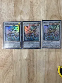 Yugioh Ancient Fairy Life Dragon Deck Core 18 cards ALIN World of Spirits Luna - Image 3