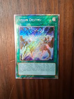 2020 YU-GI-OH Fusion Destiny Spell CARD Rare YUGIOH YU GI OH 52947044 1st - Image 1