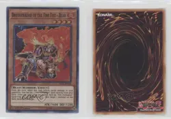 Super Rare - Brotherhood of the Fire Fist Bear 1st Ed. YuGiOh s Gadgets 07pa - Image 3