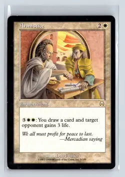 ARMISTICE - MTG Magic the Gathering Card - Mercadian Masques - Rare - Image 1