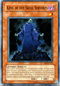 King of the Skull Servants - DR3-EN212 - Common - Yugioh - Image 1