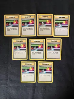 Trainer - Switch - Pokemon Base Set TCG Card 95/102 - Lot of 9 - Image 1