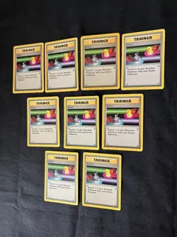 Trainer - Switch - Pokemon Base Set TCG Card 95/102 - Lot of 9 - Image 3