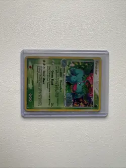 Pokemon TCG Venusaur Crystal Guardians Stamped Holo Rare Card 28/100 - Image 2