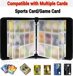 900 cards Pokemon Eevee Eeveelutions Card Binder TCG 9 Pockets 50 Sleeves Holds - Image 4