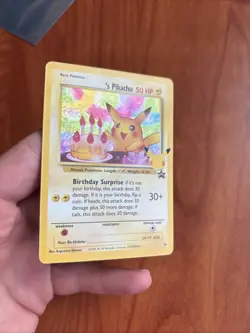 NM Birthday Pikachu #24 Celebrations: Classic Collection Holo Pokemon Card - Image 3