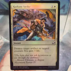FOIL C 0029 Radiant Strike Instant Common Edge of Eternities MTG Card - Image 1