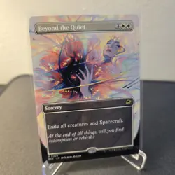 MTG Beyond the Quiet 303 Borderless Regular Rare Edge of Eternities EOE - Image 1