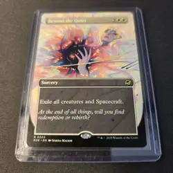 MTG Beyond the Quiet 303 Borderless Regular Rare Edge of Eternities EOE - Image 2