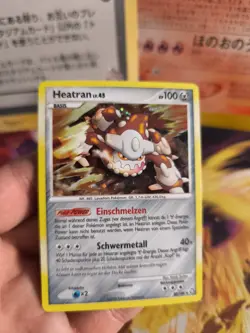 Pokemon Karte Card Heatran Lv. 45 Legends Awakend Erwachte Legenden Holo NM - Image 2