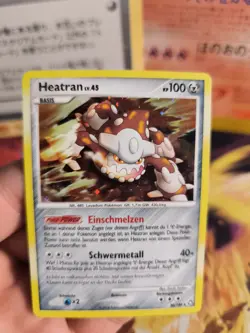 Pokemon Karte Card Heatran Lv. 45 Legends Awakend Erwachte Legenden Holo NM - Image 5