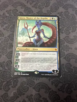 MTG Kiora, Master of the Depths, Battle for Zendikar, Regular, English - Image 1