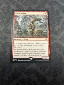 MTG Sedge Sliver Time Spiral Remastered Regular Rare - Image 1