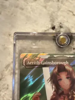 Aerith Gainsborough Borderless Surge Foil Final Fantasy #519 NM Magic MTG. NICE! - Image 2