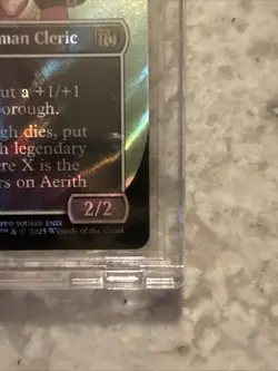 Aerith Gainsborough Borderless Surge Foil Final Fantasy #519 NM Magic MTG. NICE! - Image 4