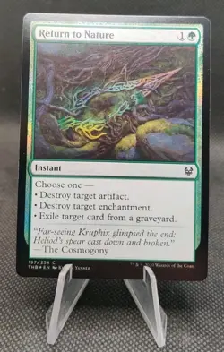 Return to Nature 197/254 FOIL Theros Beyond Death MTG Magic The Gathering Card - Image 1
