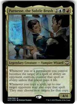 Parnesse, the Subtle Brush Commander: Streets of New Capenna FOIL MTG NM - Image 1
