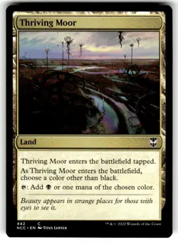 Thriving Moor Commander: Streets of New Capenna Regular MTG - Image 1
