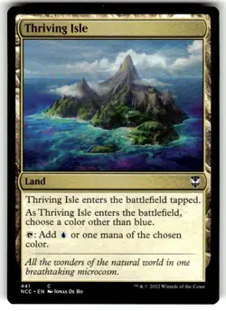 Thriving Isle Commander: Streets of New Capenna Regular MTG - Image 1