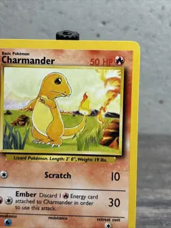 Charmander 046/102 Base Set Regular Common-Pokemon TCG-Fast Shipping-LP/NM!! - Image 3