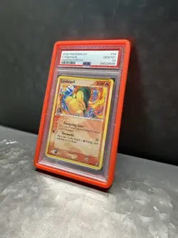 2005 Pokemon Ex Unseen Forces Cyndaquil #54 PSA 10 - Image 1