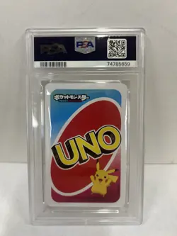 2020 UNO POKEMON VENUSAUR JAPANESE BACK YELLOW #6 PSA 10 Gem Mint - Image 2