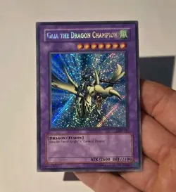 Yugioh Gaia the Dragon Champion LOB-125 Secret Rare NM - Image 3