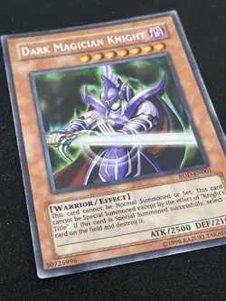 Yugioh Dark Magician Knight ROD-EN001 Super Rare LP - Image 2