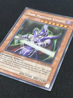 Yugioh Dark Magician Knight ROD-EN001 Super Rare LP - Image 3