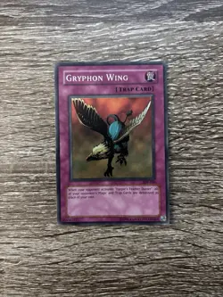 YUGIOH GRYPHON WING SUPER RARE SDP-050 - Image 1