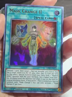 Yugioh Mask Change II GFTP-EN113 Ultra Rare 1st Edition - Image 3